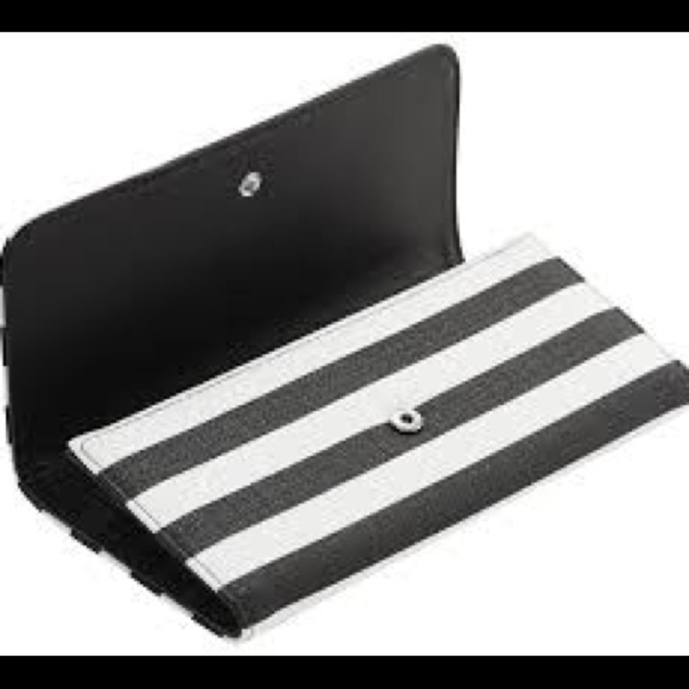 Kut From the Kloth Slim Striped Wallet